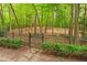 River West dog park fenced with ample room for pets to play in a private wooded area at 1502 River Green Nw Dr # 1502, Atlanta, GA 30327