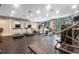 Fully equipped fitness center with treadmills, weights, and plenty of natural light at 1502 River Green Nw Dr # 1502, Atlanta, GA 30327