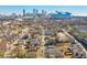 Panoramic view of city skyline and residential neighborhood at 660 Delbridge Nw St, Atlanta, GA 30314