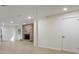 This finished basement includes a brick fireplace and plenty of natural light at 605 Patrick Ne Pl, Sandy Springs, GA 30328
