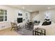 Living room with fireplace and stairs at 605 Patrick Ne Pl, Sandy Springs, GA 30328