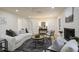 Cozy living room with fireplace and modern decor at 605 Patrick Ne Pl, Sandy Springs, GA 30328