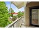 Private balcony offering an outdoor space with neighborhood views at 655 Mead Se St # 58, Atlanta, GA 30312