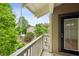 Balcony view of the Beltline through the trees at 655 Mead Se St # 58, Atlanta, GA 30312