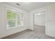 Bedroom with a ceiling fan through an opened door frame at 655 Mead Se St # 58, Atlanta, GA 30312