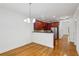 Modern kitchen with stainless steel appliances and granite countertops at 655 Mead Se St # 58, Atlanta, GA 30312