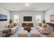 Inviting living room with modern furnishings, lots of light, and stylish decor at 3293 Lions Ruby Ln, Atlanta, GA 30349