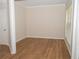 Living room features new flooring, neutral walls, and bright windows at 663 Prada Ct, Lawrenceville, GA 30043