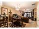 Inviting living room and dining area with a stylish rug and cozy furniture at 7324 Bridlewood Ct, Jonesboro, GA 30236
