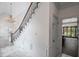 Elegant foyer featuring marble floors, a grand staircase, and a stunning chandelier at 1440 Northwold Dr, Atlanta, GA 30350