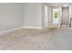 Bright, unfinished bedroom awaiting your personal touch, offering great potential and a view to the backyard at 1576 Hawthorne Se Ave, Smyrna, GA 30080