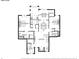 Detailed floor plan outlining the layout of this one-level property at 59 Saint Claire Ne Ln, Atlanta, GA 30324