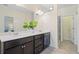 Bathroom with double sink vanity, providing plenty of counter space and storage at 3231 Chutney Ct, Avondale Estates, GA 30002