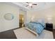 Charming main bedroom with tray ceiling and an inviting decor scheme; the perfect escape at 3231 Chutney Ct, Avondale Estates, GA 30002