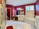 Bathroom featuring a tub, separate shower, and vanity area with ample storage at 1093 Spruce Creek Ln, Lawrenceville, GA 30045