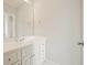 Modern bathroom boasts a sleek vanity with ample counter space and updated fixtures at 3689 Spring Hill Se Rd, Smyrna, GA 30080