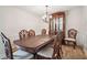 Cozy dining room featuring elegant table setting, chandelier, and classic design details perfect for Gathering meals at 3783 Ardsley Ct, Marietta, GA 30062