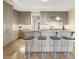 Modern kitchen with stainless steel appliances, sleek cabinetry, and a convenient breakfast bar at 88 W Paces Ferry # 2230, Atlanta, GA 30305