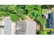 Aerial shot of backyards of townhomes at 2093 Callaway Nw Ct, Atlanta, GA 30318