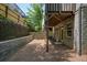 The backyard features ample space and is partially fenced at 2093 Callaway Nw Ct, Atlanta, GA 30318