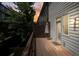Lovely wooden deck with privacy features, perfect for relaxing outdoors and enjoying the evening sky at 2093 Callaway Nw Ct, Atlanta, GA 30318