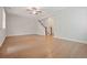 Bright living room features hardwood floors and a ceiling fan, offering a comfortable living space at 2093 Callaway Nw Ct, Atlanta, GA 30318