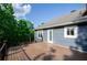 Private back deck is perfect for relaxing and enjoying the surrounding landscape at 219 Brick Mill Dr, Canton, GA 30115