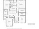 Second floorplan displaying bedroom and bathroom layout of the property's upper level at 4830 Frontier Dr, Cumming, GA 30028