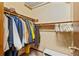Walk-in closet with built-in shelving and ample space for storage at 140 N Star Sw Trl, Atlanta, GA 30331