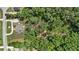 Aerial view showing a home with wooded acreage at 2425 Wild Oak Ct, Stockbridge, GA 30281
