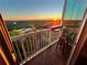 Balcony features a bar with stools to enjoy the sunset views at 3300 Windy Ridge Se Pkwy # 1401, Atlanta, GA 30339
