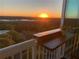 Stunning sunset view from the balcony, showcasing the tranquil surroundings at 3300 Windy Ridge Se Pkwy # 1401, Atlanta, GA 30339
