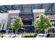 Exterior shot of the 1st Base Gate entrance to Truist Park, home of the Atlanta Braves baseball team at 3300 Windy Ridge Se Pkwy # 1401, Atlanta, GA 30339