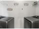 Functional laundry room with modern, front-loading washer and dryer set at 3300 Windy Ridge Se Pkwy # 1401, Atlanta, GA 30339