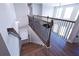 Staircase with wooden steps at 125 Leveret Rd, Locust Grove, GA 30248