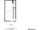 Detailed floor plan of first floor, showing layout and dimensions of storage area at 115 Eagle Ridge Dr, Canton, GA 30114
