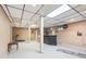 Spacious finished basement featuring a bar area, offering ample room for entertaining and recreation at 3679 Regent Nw Dr, Kennesaw, GA 30144