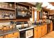 Charming kitchen with modern appliances and light wood cabinets at 20 Mahan Ne Ln, Rydal, GA 30171