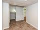 Finished basement area with tile flooring and a closet at 2636 Suzanne Ln, Acworth, GA 30102