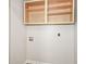 Laundry room features a utility sink and washer/dryer hookups at 2636 Suzanne Ln, Acworth, GA 30102