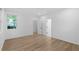 Bright bedroom with hardwood floors and two entry doors at 90 Cleveland Unit B Se St, Atlanta, GA 30316
