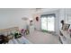 Cozy bedroom with plush carpeting, natural light, and themed decor at 4739 Bradford Ln, Powder Springs, GA 30127