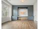 Office with custom built-in cabinets, drawers, and desk space at 242 Fieldbrook Xing, Canton, GA 30115