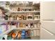 Walk-in pantry offering ample shelving and organized storage space for all your essentials at 242 Fieldbrook Xing, Canton, GA 30115