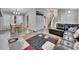Open-concept living room flowing into the dining area, great for entertaining at 3812 Stonewall Nw Dr, Kennesaw, GA 30152