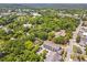 Beautiful aerial view of the community with lush greenery and well-maintained streets at 963 Forrest St, Roswell, GA 30075
