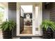 Inviting entryway with hardwood floors and a view into the elegant dining room at 79 Anniston Se Ave, Atlanta, GA 30317