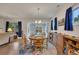 Charming dining area with hardwood floors and ample natural light at 463 Marston Pass, Acworth, GA 30102