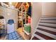 Basement with a storage area and stairs at 138 Fox Creek Dr, Woodstock, GA 30188