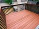 This outdoor deck is the perfect place to relax and enjoy the fresh air at 138 Fox Creek Dr, Woodstock, GA 30188